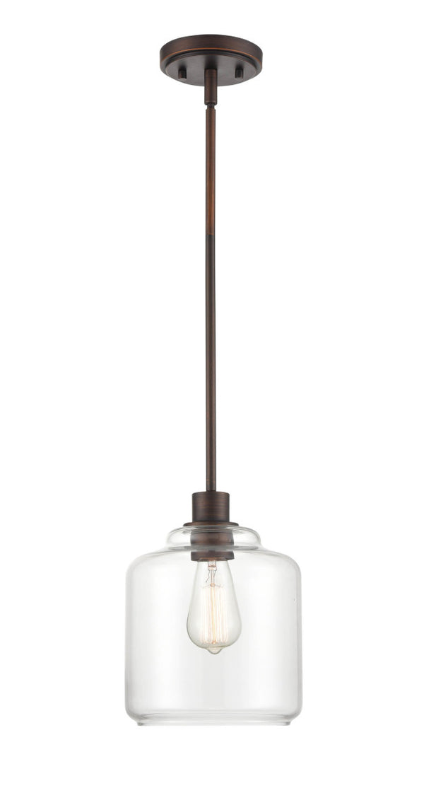 Millennium - 6901-RBZ - One Light Pendant - Asheville - Rubbed Bronze from Lighting & Bulbs Unlimited in Charlotte, NC
