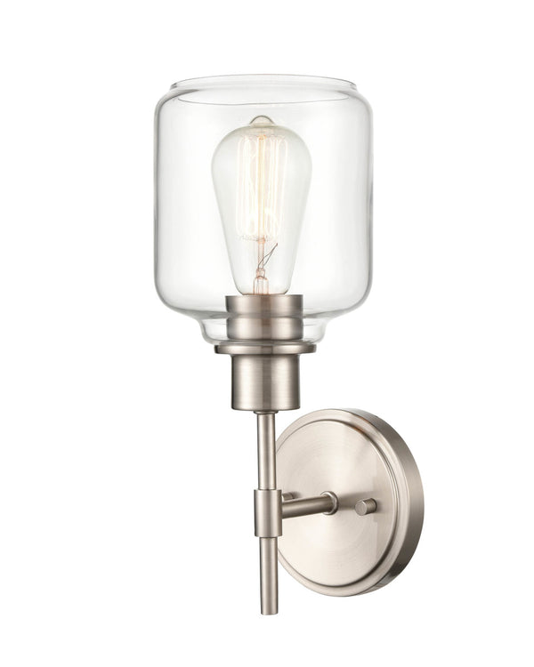 Millennium - 6941-SN - One Light Wall Sconce - Asheville - Satin Nickel from Lighting & Bulbs Unlimited in Charlotte, NC