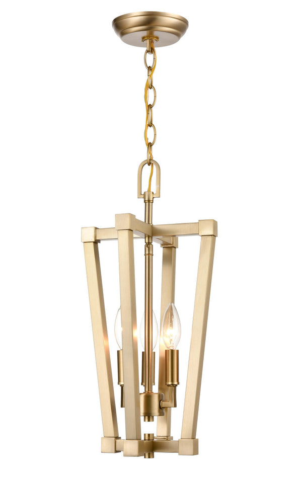 Millennium - 9123-MG - Three Light Pendant - Modern Gold from Lighting & Bulbs Unlimited in Charlotte, NC