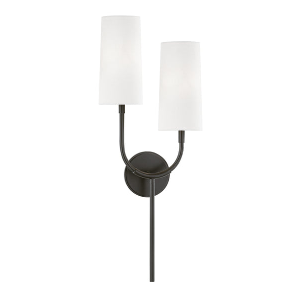 Hudson Valley - 1422-OB - Two Light Wall Sconce - Vesper - Old Bronze from Lighting & Bulbs Unlimited in Charlotte, NC