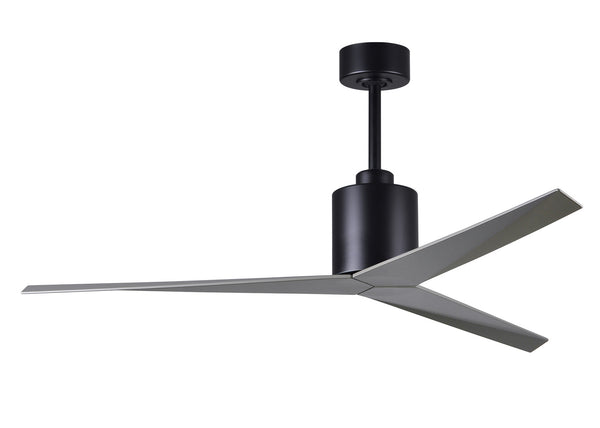 Matthews Fan Company - EK-BK-BN - 56" Ceiling Fan - Eliza - Matte Black from Lighting & Bulbs Unlimited in Charlotte, NC