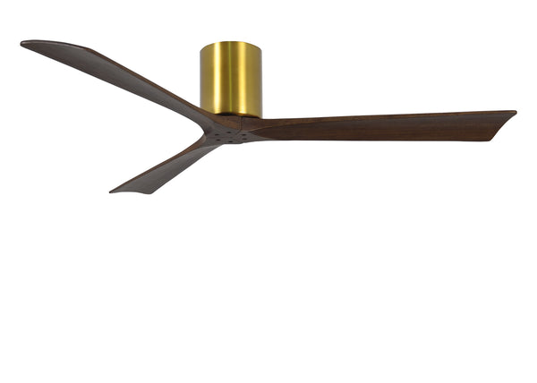 Matthews Fan Company - IR3H-BRBR-WA-60 - 60" Ceiling Fan - Irene - Brushed Brass from Lighting & Bulbs Unlimited in Charlotte, NC