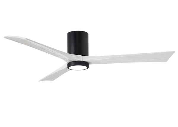 Matthews Fan Company - IR3HLK-BK-MWH-60 - 60" Ceiling Fan - Irene - Matte Black from Lighting & Bulbs Unlimited in Charlotte, NC
