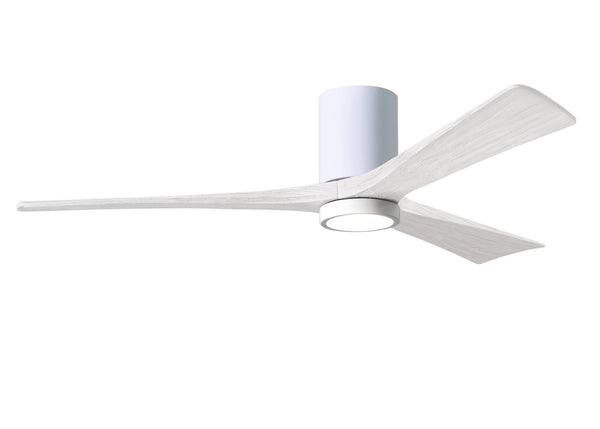 Matthews Fan Company - IR3HLK-WH-MWH-60 - 60" Ceiling Fan - Irene - White from Lighting & Bulbs Unlimited in Charlotte, NC