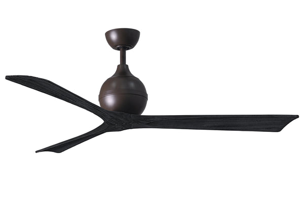 Matthews Fan Company - IR3-TB-BK-60 - 60" Ceiling Fan - Irene - Textured Bronze from Lighting & Bulbs Unlimited in Charlotte, NC