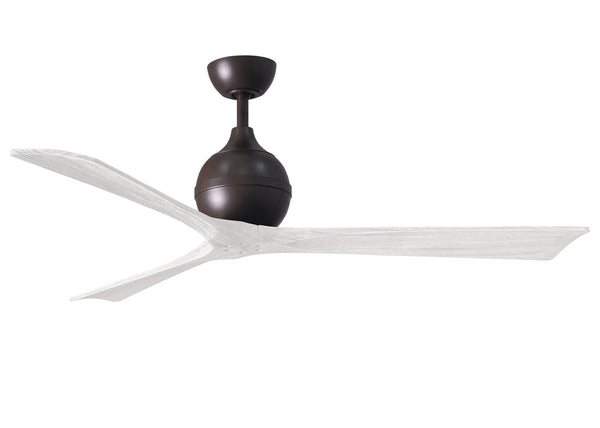Matthews Fan Company - IR3-TB-MWH-60 - 60" Ceiling Fan - Irene - Textured Bronze from Lighting & Bulbs Unlimited in Charlotte, NC