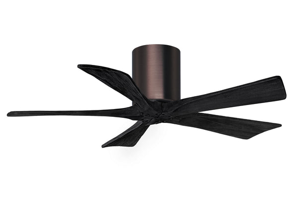 Matthews Fan Company - IR5H-BB-BK-42 - 42" Ceiling Fan - Irene - Brushed Bronze from Lighting & Bulbs Unlimited in Charlotte, NC