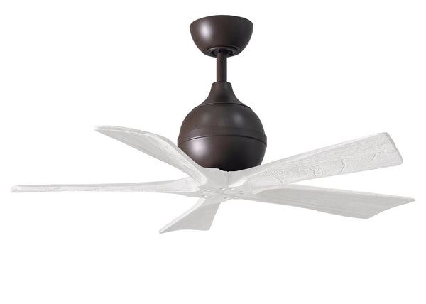 Matthews Fan Company - IR5-TB-MWH-42 - 42" Ceiling Fan - Irene - Textured Bronze from Lighting & Bulbs Unlimited in Charlotte, NC