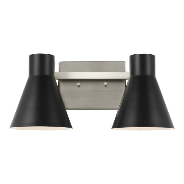 Generation Lighting - 4441302-962 - Two Light Wall / Bath - Towner - Brushed Nickel from Lighting & Bulbs Unlimited in Charlotte, NC