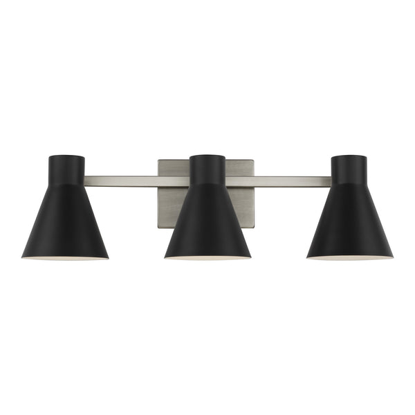 Generation Lighting - 4441303-962 - Three Light Wall / Bath - Towner - Brushed Nickel from Lighting & Bulbs Unlimited in Charlotte, NC