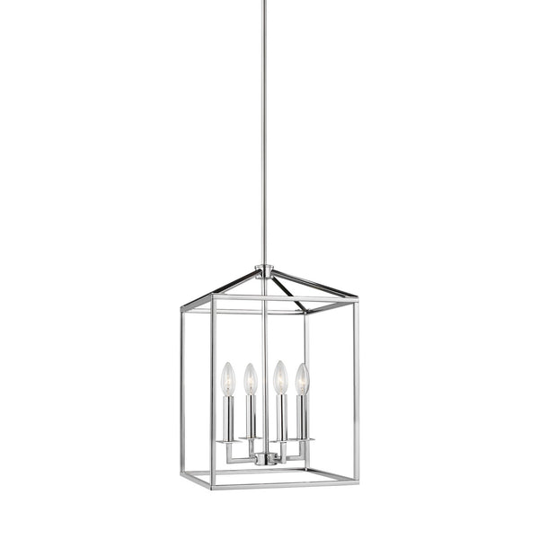Generation Lighting - 5215004EN-05 - Four Light Hall / Foyer - Perryton - Chrome from Lighting & Bulbs Unlimited in Charlotte, NC