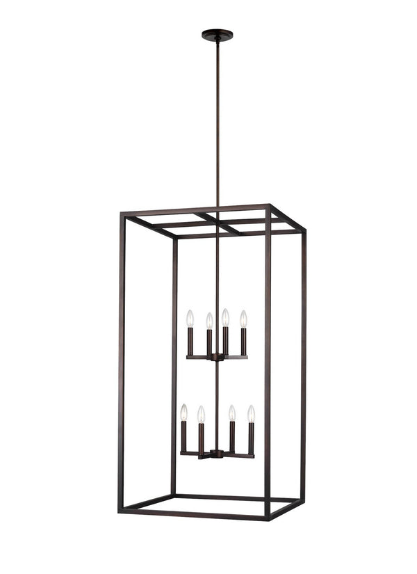 Generation Lighting - 5234508EN-710 - Eight Light Hall / Foyer - Moffet Street - Bronze from Lighting & Bulbs Unlimited in Charlotte, NC