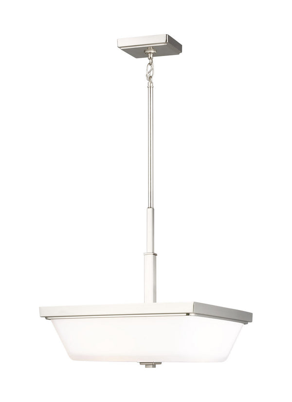 Generation Lighting - 6513703EN3-962 - Three Light Pendant - Ellis Harper - Brushed Nickel from Lighting & Bulbs Unlimited in Charlotte, NC