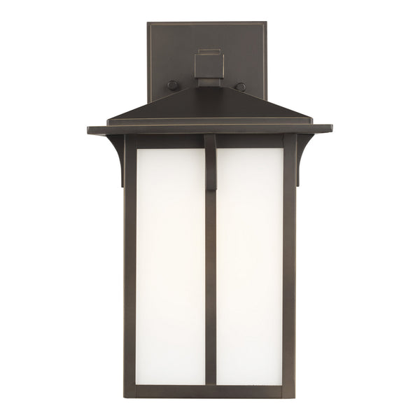 Generation Lighting - 8652701-71 - One Light Outdoor Wall Lantern - Tomek - Antique Bronze from Lighting & Bulbs Unlimited in Charlotte, NC