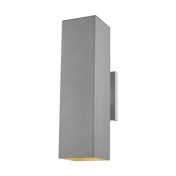 Visual Comfort Studio - 8831702-753 - Two Light Outdoor Wall Lantern - Pohl - Painted Brushed Nickel from Lighting & Bulbs Unlimited in Charlotte, NC
