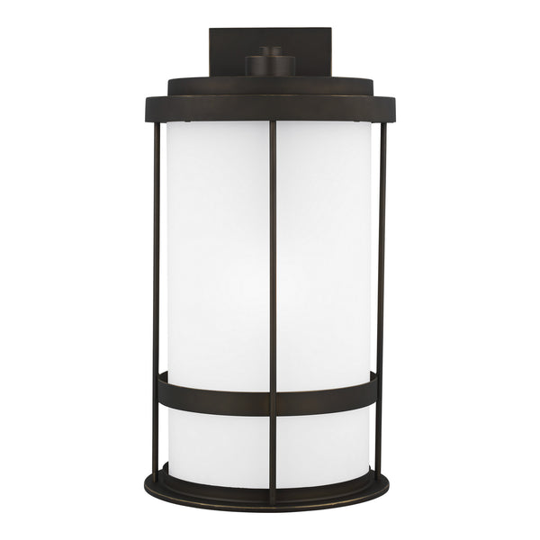 Generation Lighting - 8890901D-71 - One Light Outdoor Wall Lantern - Wilburn - Antique Bronze from Lighting & Bulbs Unlimited in Charlotte, NC