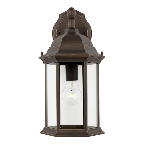 Generation Lighting - 8938751-71 - One Light Outdoor Wall Lantern - Sevier - Antique Bronze from Lighting & Bulbs Unlimited in Charlotte, NC