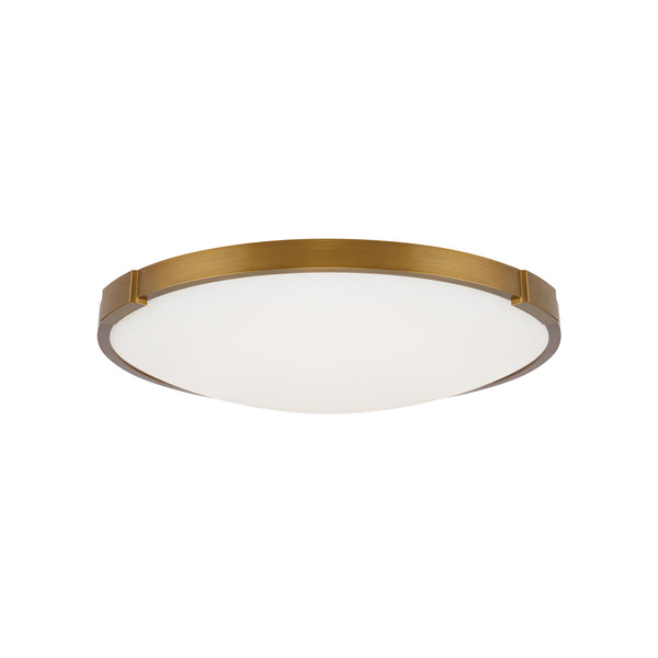 Visual Comfort Modern - 700FMLNC13A-LED930 - LED Flush Mount - Lance - Aged Brass from Lighting & Bulbs Unlimited in Charlotte, NC