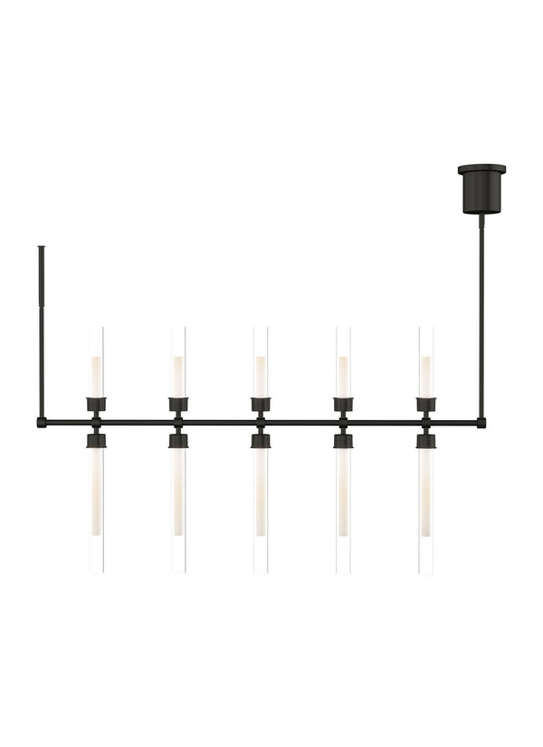 Visual Comfort Modern - 700LSLNG48NB-LED930 - LED Suspension - Linger - Natural Brass from Lighting & Bulbs Unlimited in Charlotte, NC