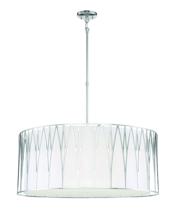 Minka-Lavery - 1084-613-L - LED Pendant - Regal Terrace - Polished Nickel from Lighting & Bulbs Unlimited in Charlotte, NC