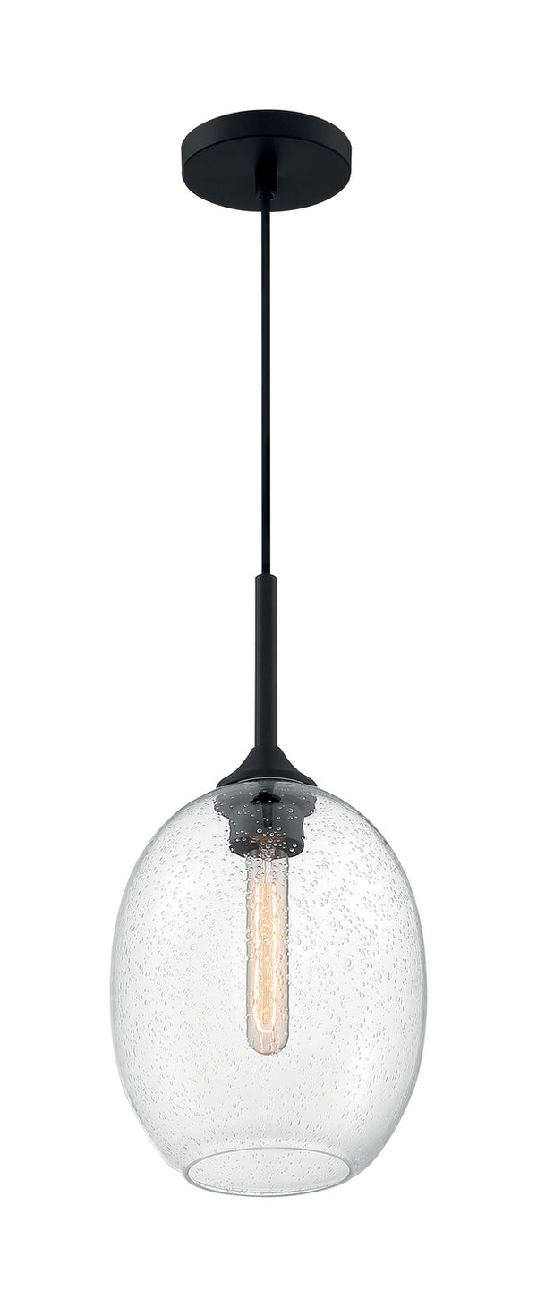 Nuvo Lighting - 60-7026 - One Light Pendant - Aria - Matte Black from Lighting & Bulbs Unlimited in Charlotte, NC