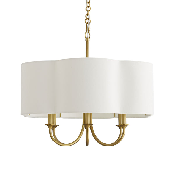Arteriors - 89562 - Six Light Chandelier - Rittenhouse - Antique Brass from Lighting & Bulbs Unlimited in Charlotte, NC