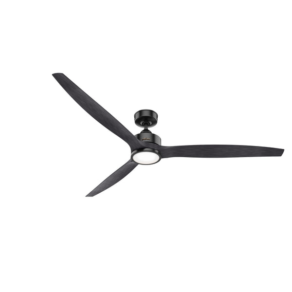 Hunter - 50728 - 72"Ceiling Fan - Park View - Matte Black from Lighting & Bulbs Unlimited in Charlotte, NC