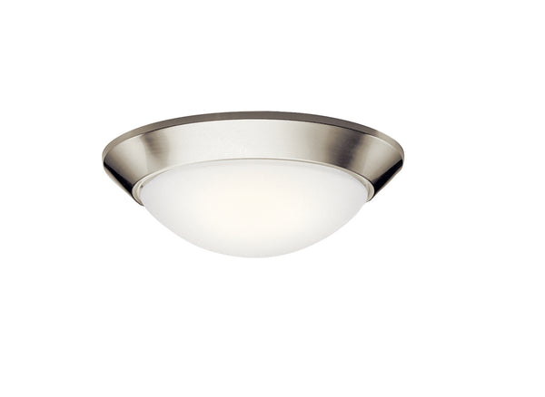 Kichler - 8882NI - Two Light Flush Mount - Ceiling Space - Brushed Nickel from Lighting & Bulbs Unlimited in Charlotte, NC