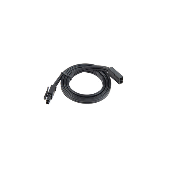 W.A.C. Lighting - HR-IC24-BK - Undercabinet Puck Light Interconnect Cable - Cct Puck - Black from Lighting & Bulbs Unlimited in Charlotte, NC