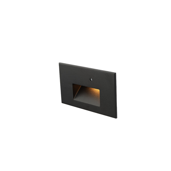 W.A.C. Lighting - WL-LED102-30-BK - LED Step and Wall Light - Step Light With Photocell - Black on Aluminum from Lighting & Bulbs Unlimited in Charlotte, NC