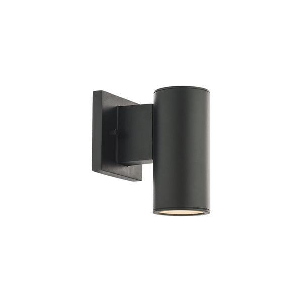 W.A.C. Lighting - WS-W190208-30-BK - LED Wall Sconce - Cylinder - Black from Lighting & Bulbs Unlimited in Charlotte, NC