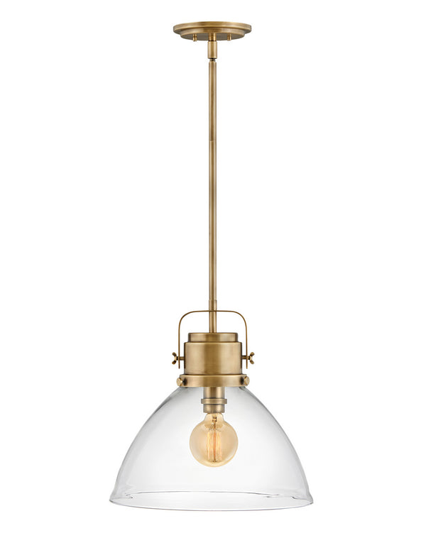 Hinkley - 40087HB - LED Pendant - Malone - Heritage Brass from Lighting & Bulbs Unlimited in Charlotte, NC