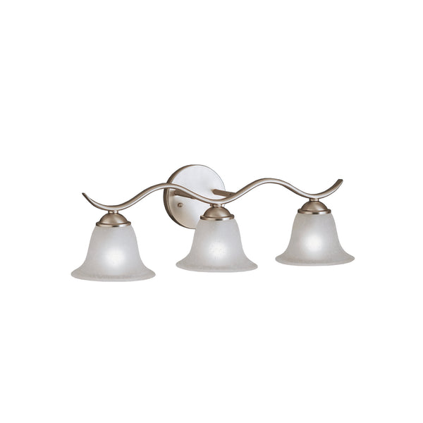 Kichler - 6323NI - Three Light Bath - Dover - Brushed Nickel from Lighting & Bulbs Unlimited in Charlotte, NC