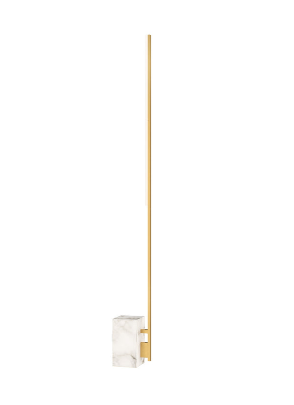 Visual Comfort Modern - 700PRTKLE70NB-LED927 - LED Table Lamp - Klee - Natural Brass/White Marble from Lighting & Bulbs Unlimited in Charlotte, NC
