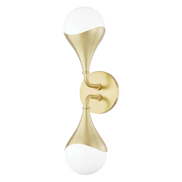 Mitzi - H416302-AGB - LED Bath - Ariana - Aged Brass from Lighting & Bulbs Unlimited in Charlotte, NC