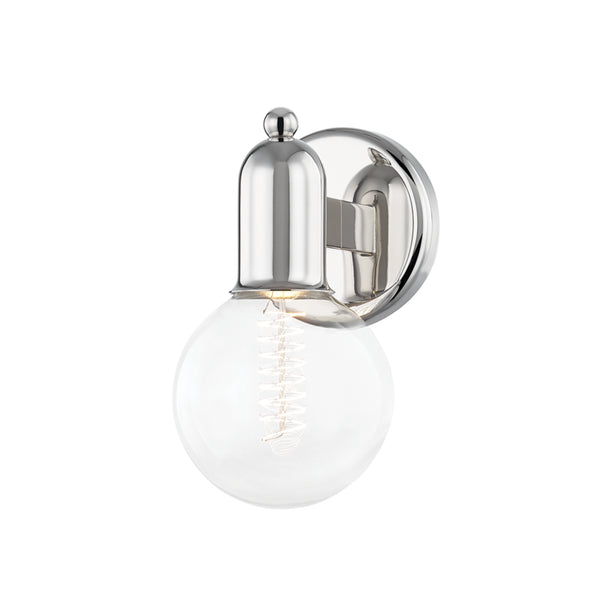 Mitzi - H419301-PN - One Light Bath Bracket - Bryce - Polished Nickel from Lighting & Bulbs Unlimited in Charlotte, NC