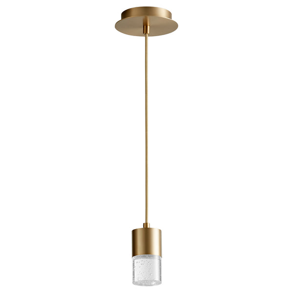 Oxygen - 3-68-40 - LED Pendant - Spirit - Aged Brass from Lighting & Bulbs Unlimited in Charlotte, NC