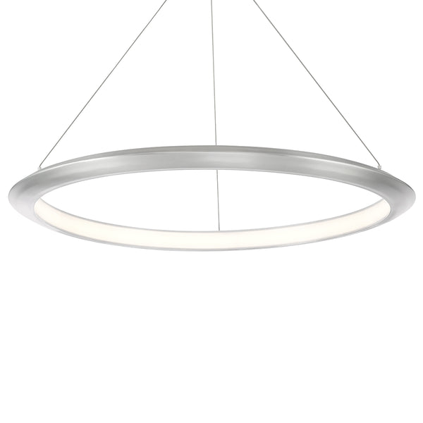 Modern Forms - PD-55036-30-AL - LED Pendant - The Ring - Brushed Aluminum from Lighting & Bulbs Unlimited in Charlotte, NC