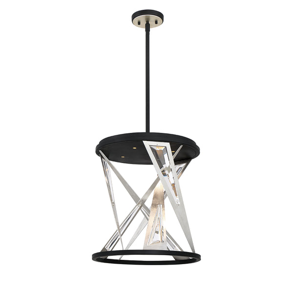 Eurofase - 35643-012 - LED Chandelier - Sarise - Black from Lighting & Bulbs Unlimited in Charlotte, NC