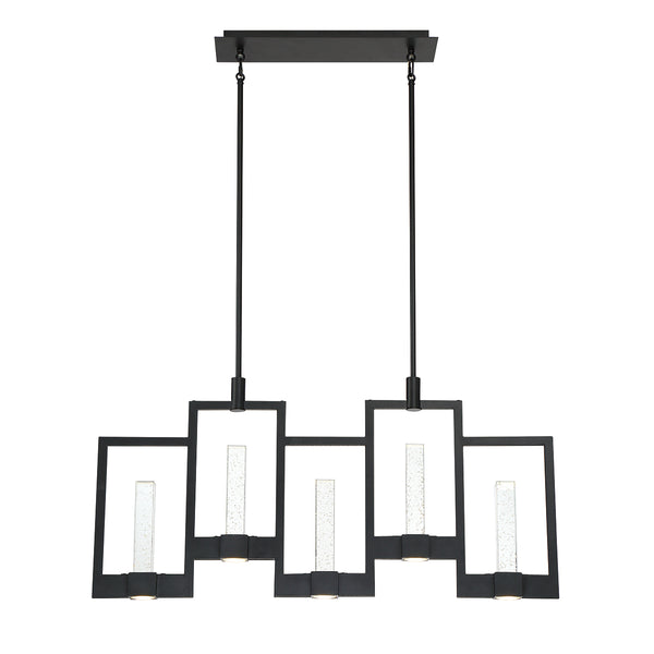 Eurofase - 35949-015 - LED Chandelier - Hanson - Black from Lighting & Bulbs Unlimited in Charlotte, NC