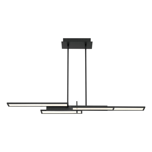 Eurofase - 37062-019 - LED Chandelier - Bayswater - Matte Black from Lighting & Bulbs Unlimited in Charlotte, NC