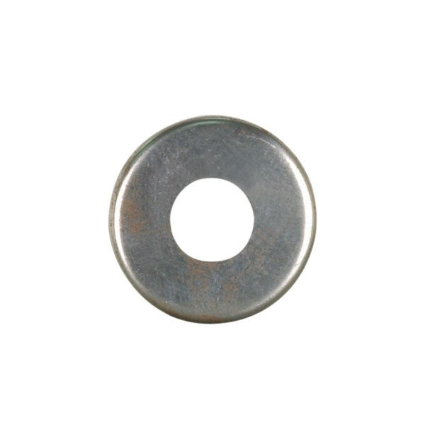 Steel Check Ring, Curled Edge, 1/8 IP Slip, Unfinished, 7/8" Diameter Check Ring by Satco