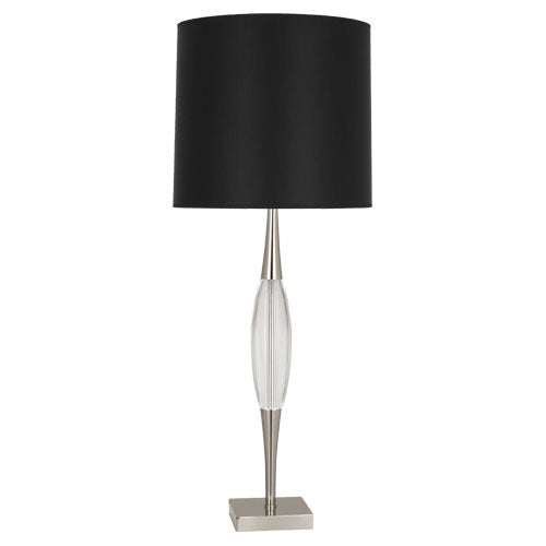 Robert Abbey - S207B - One Light Table Lamp - Juno - Polished Nickel w/ Clear Crystal from Lighting & Bulbs Unlimited in Charlotte, NC