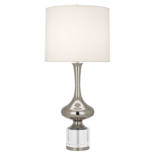 Robert Abbey - S209 - One Light Table Lamp - Jeannie - Polished Nickel w/ Clear Crystal from Lighting & Bulbs Unlimited in Charlotte, NC