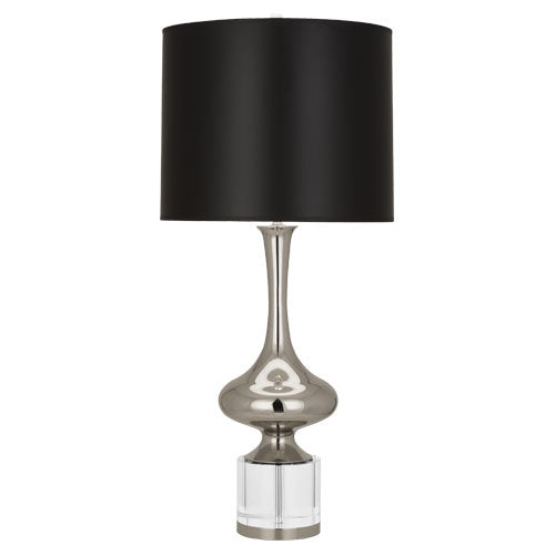 Robert Abbey - S209B - One Light Table Lamp - Jeannie - Polished Nickel w/ Clear Crystal from Lighting & Bulbs Unlimited in Charlotte, NC