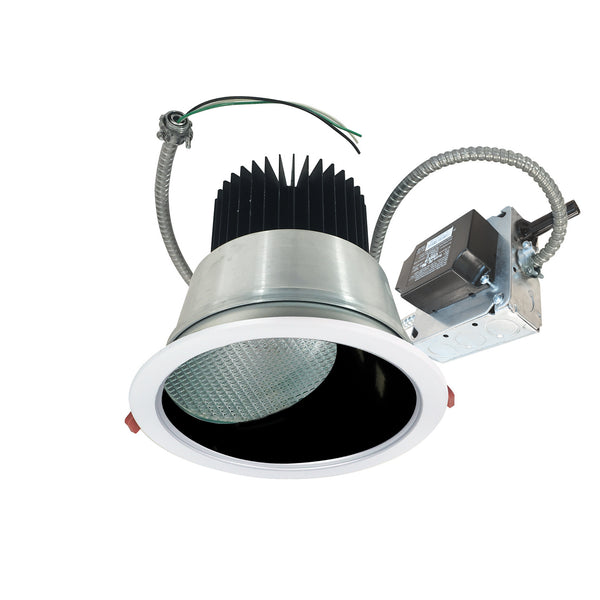 Nora Lighting - NCR2-861535ME3BWSF - 8" - Black / White from Lighting & Bulbs Unlimited in Charlotte, NC