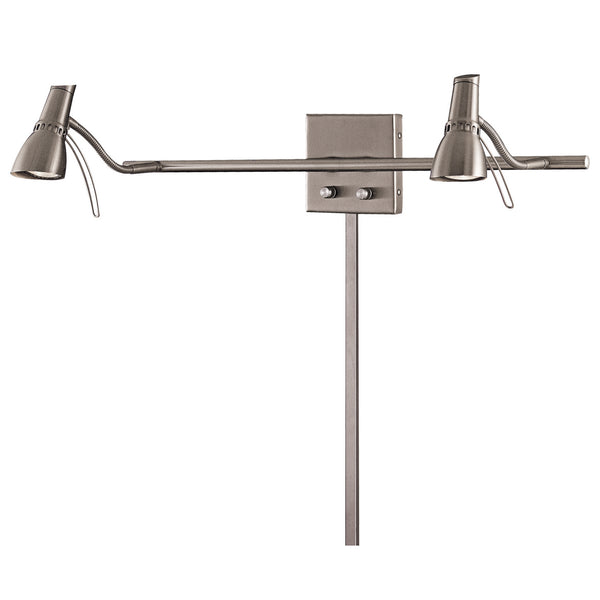 George Kovacs - P4440-084-L - LED Wall Lamp - Second Marriage - Brushed Nickel from Lighting & Bulbs Unlimited in Charlotte, NC