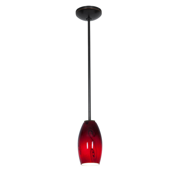 Access - 28011-3R-ORB/RUSKY - LED Pendant - Merlot - Oil Rubbed Bronze from Lighting & Bulbs Unlimited in Charlotte, NC