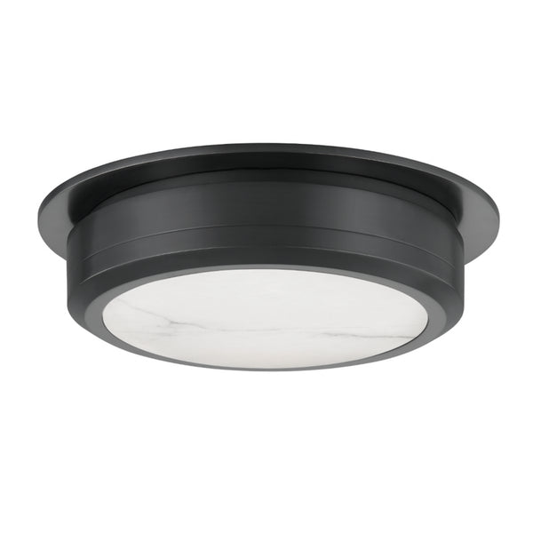 Hudson Valley - 8014-OB - LED Flush Mount - Greenport - Old Bronze from Lighting & Bulbs Unlimited in Charlotte, NC