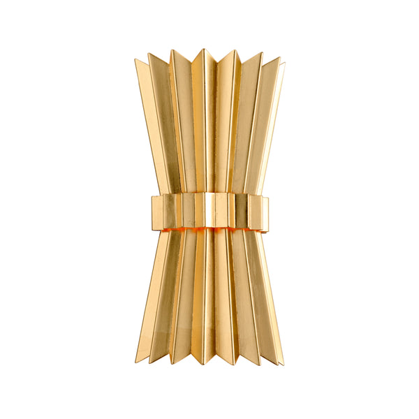 Corbett Lighting - 311-12 - Two Light Wall Sconce - Moxy - Gold Leaf from Lighting & Bulbs Unlimited in Charlotte, NC